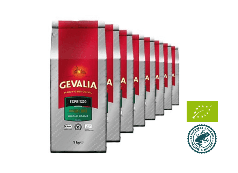 Gevalia Espresso Aroma Oro – Espressobønner (8 x 1 kg)